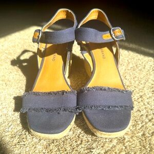Lucky Brand denim espadrilles